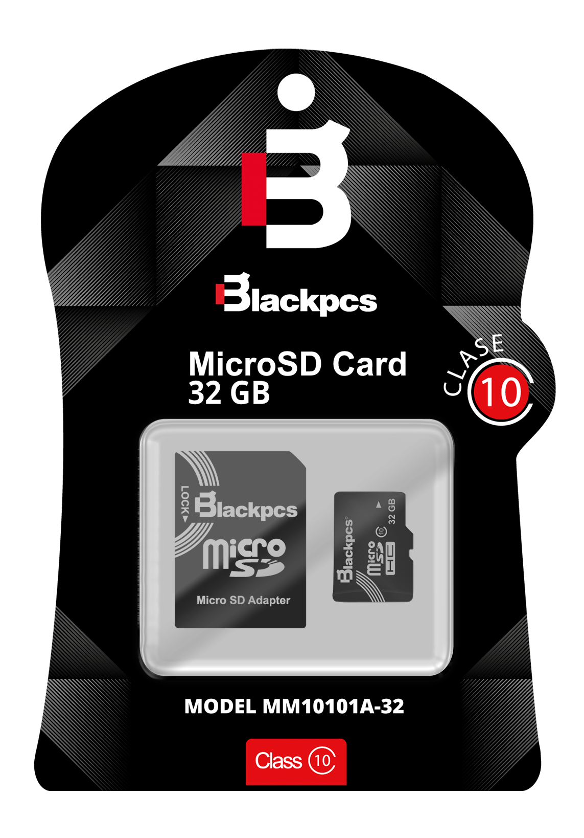 Memoria Micro SD Blackpcs Clase10 